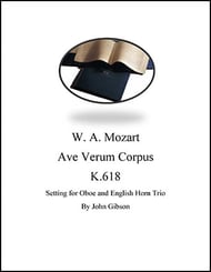 Ave Verum Corpus Oboe Trio P.O.D. cover Thumbnail